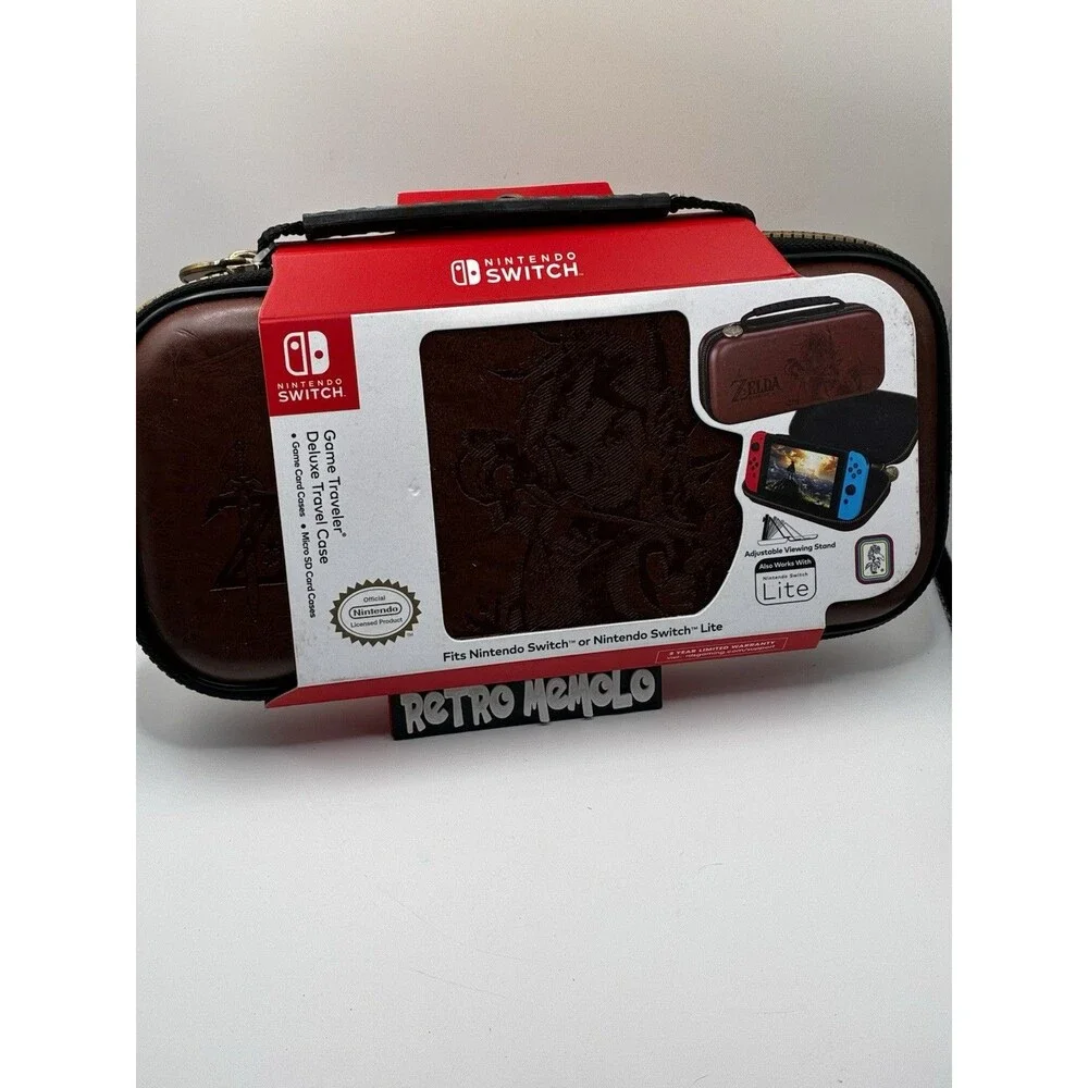 Nintendo Switch Game Traveler Deluxe Case Zelda Premium Hard Case